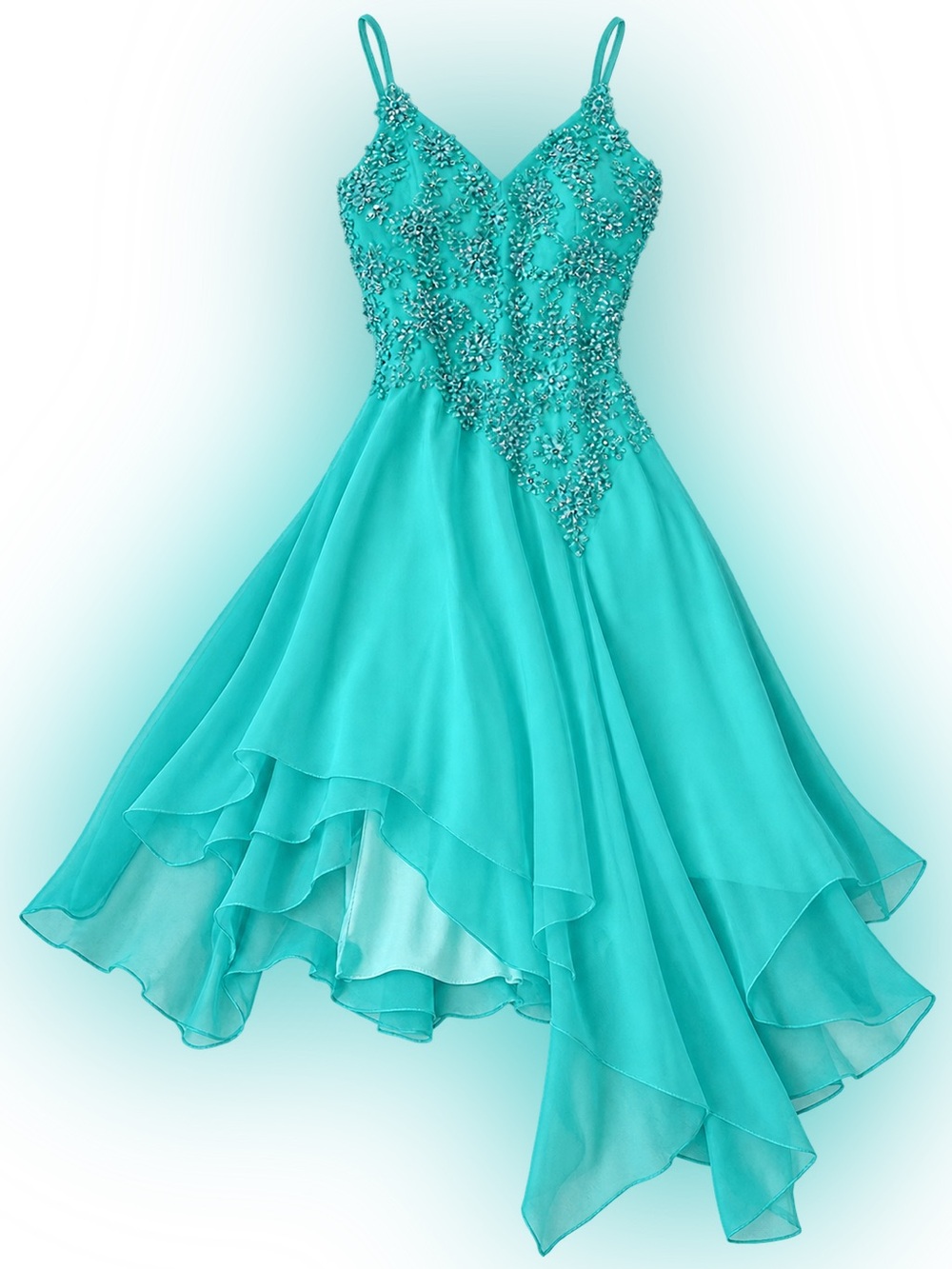 Scala Vintage 90s Silk Floral Beaded Mermaid Dress